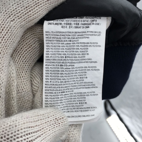 Vans Bomber Flight Mens Jacket Insulated with Poly Shell Olive Green Sz M - Picture 12 of 12